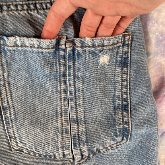 SoldHP🫧[ BDG ] Distressed High Rise Cropped Flare - Picture 8 of 11